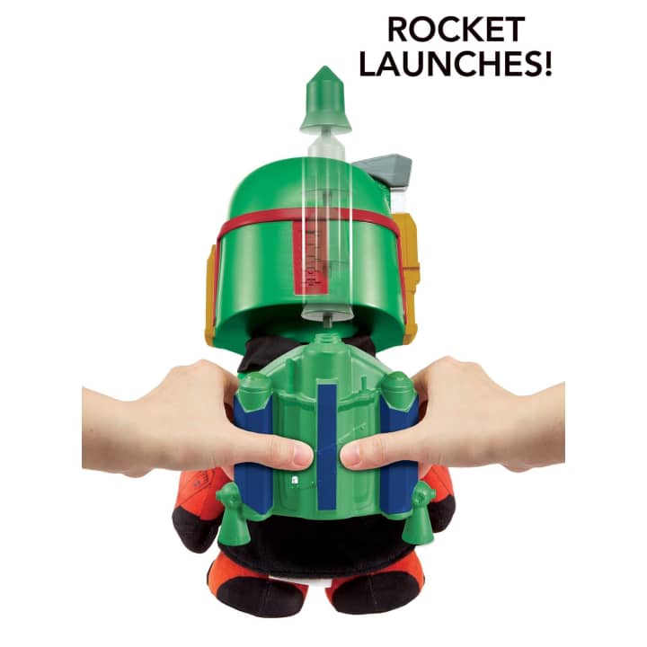 Hot! Star Wars Boba Fett Rocket - Launching Plush