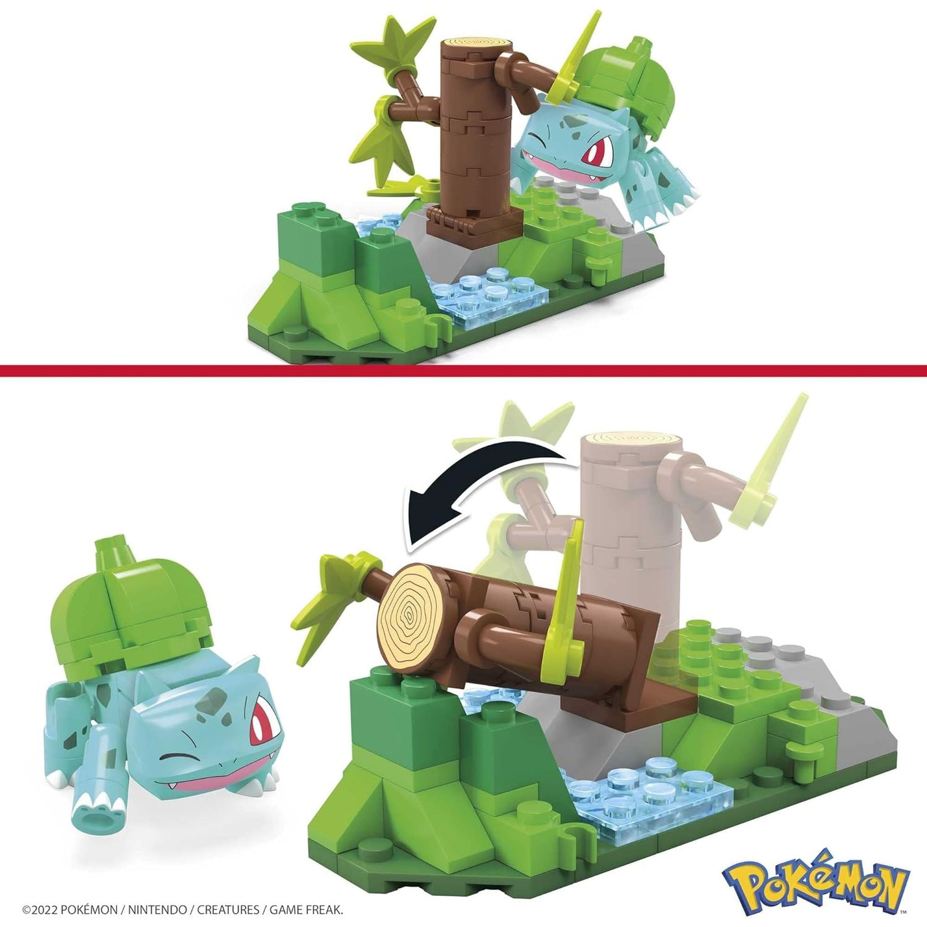 MEGA Construx Pokemon: Bulbasaur's Enchanting Forest Building Set