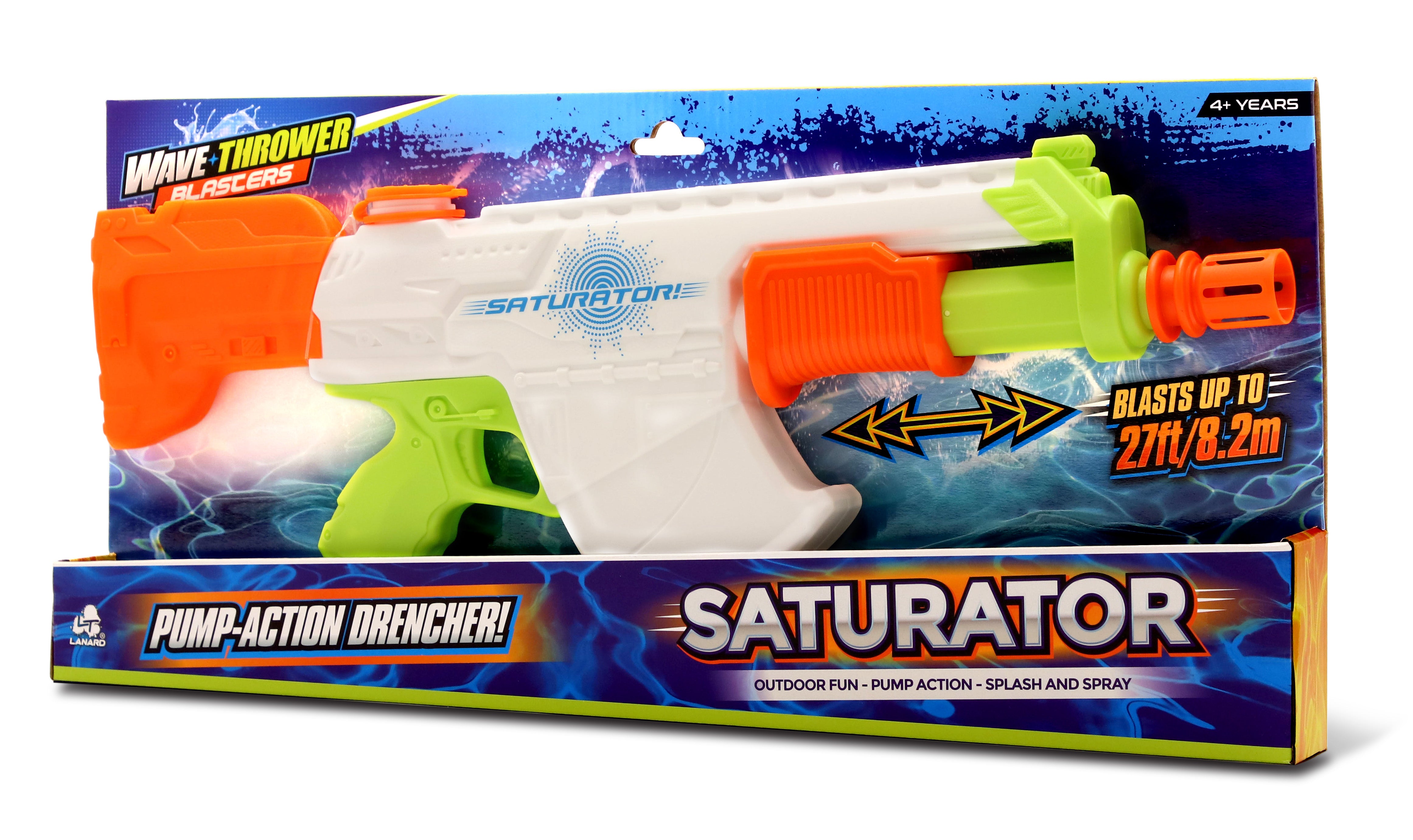 Lanard Wave Thrower Pump-Action 650ml High-Range Water Drencher
