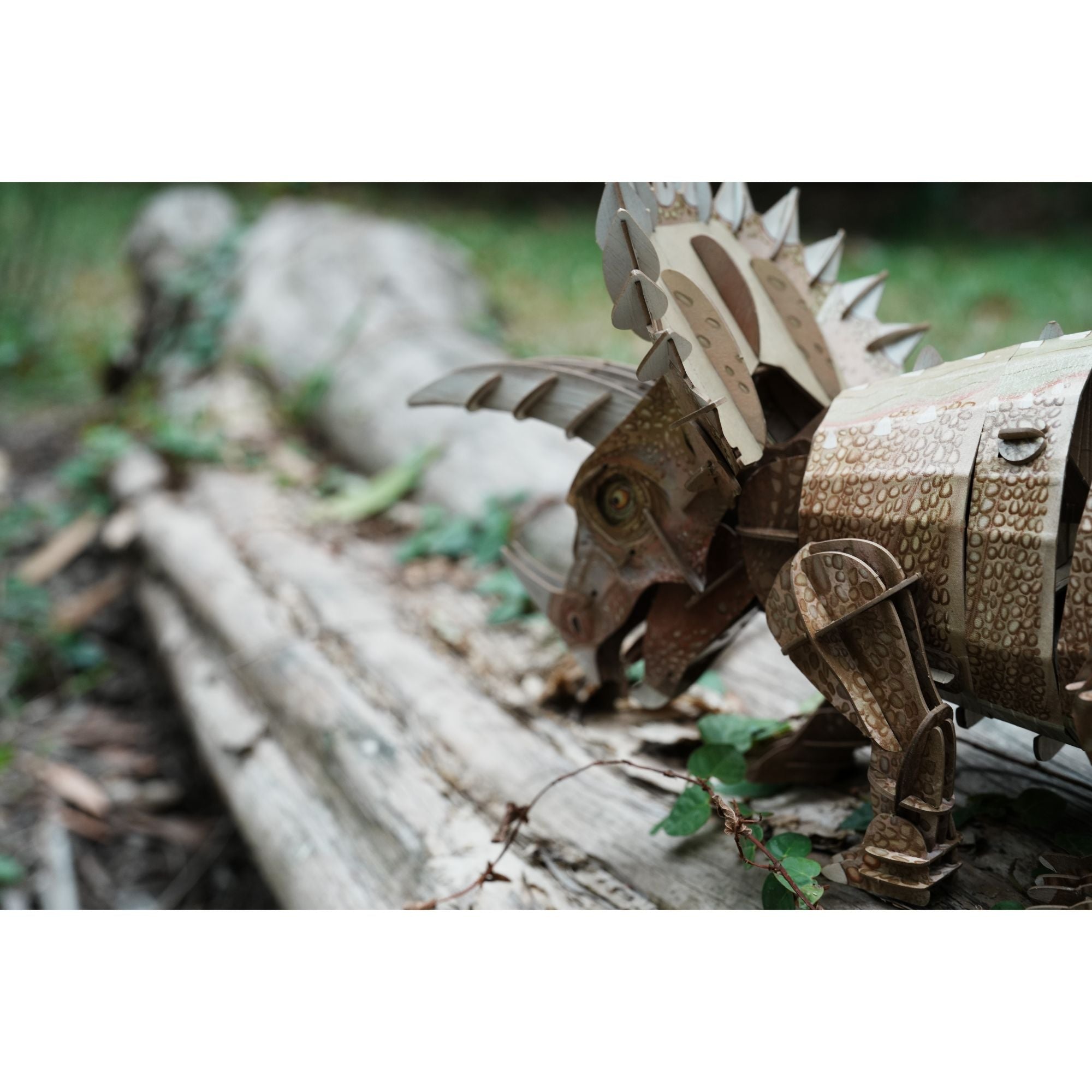 MierEdu 3D Adjustable Triceratops Puzzle - Ideal for Learning