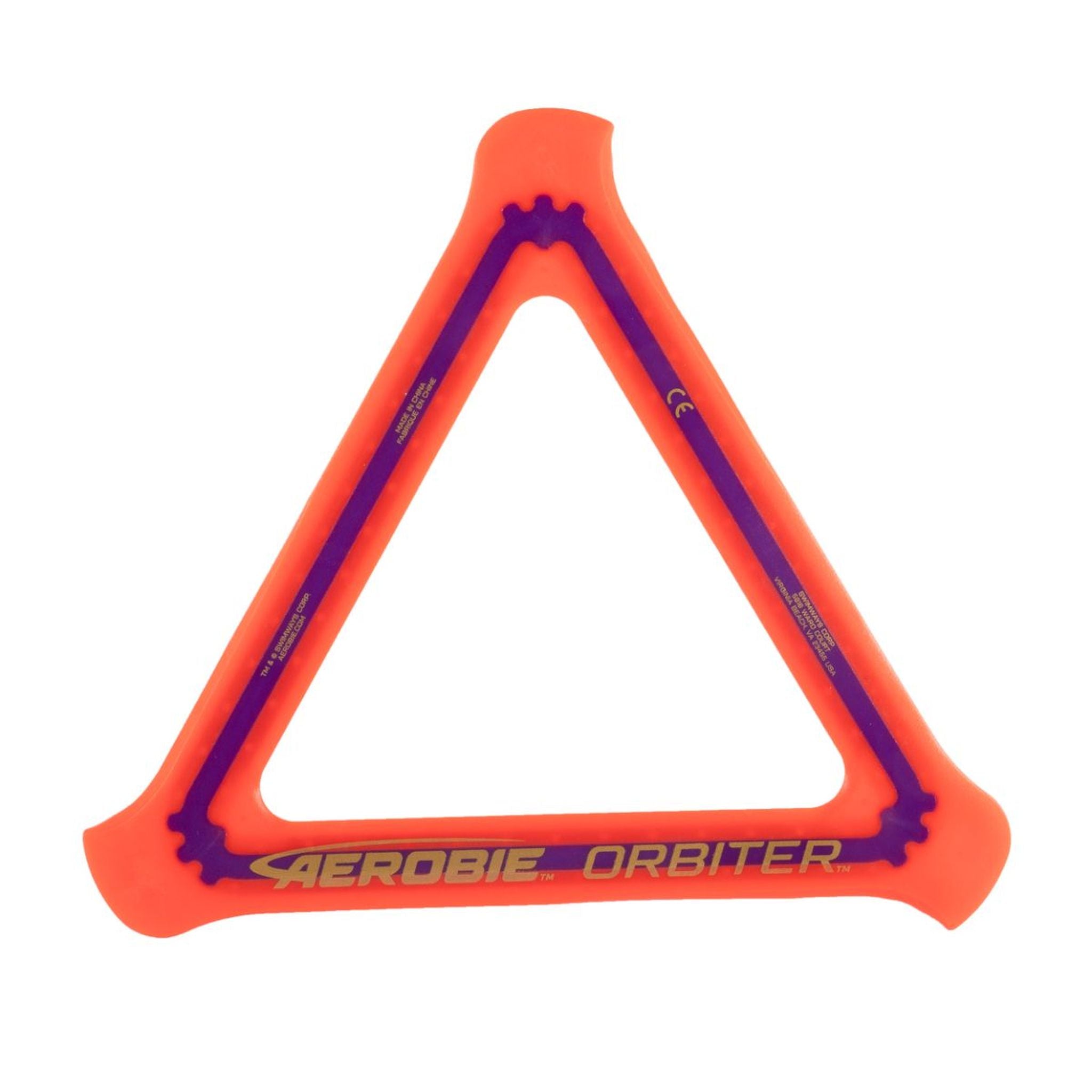 Red Aerobie Orbiter Boomerang - Exceptional Flying Performance