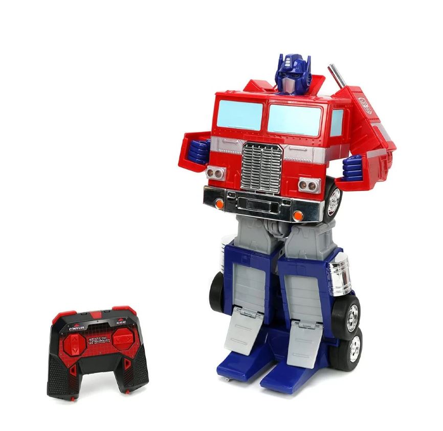 Hot! Transformers Autobot Optimus Prime Remote - Controlled Convertible