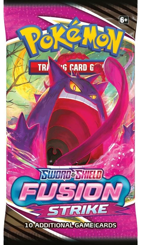 Hot Sale! Pokémon Trading Card Game Sword & Shield Fusion Strike Booster Pack