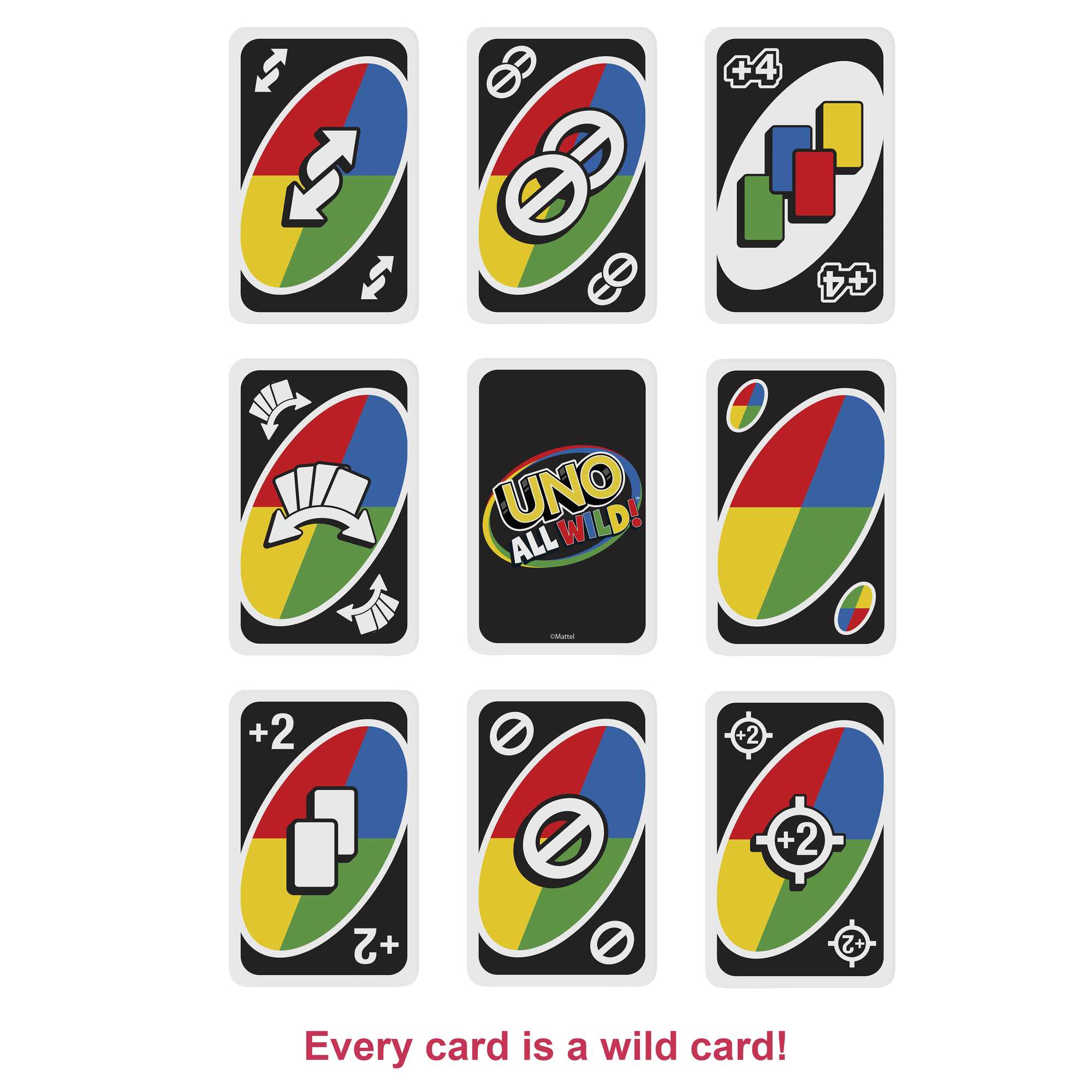 Hot Sale! UNO All Wild Card Game - An Unpredictable Family Favorite