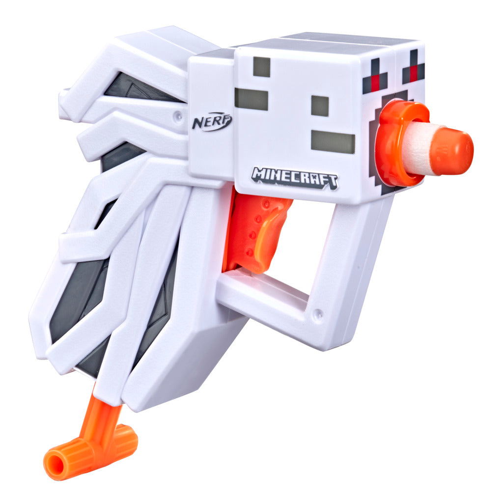 Hot! Nerf MicroShots Minecraft Ghast Dart Blaster