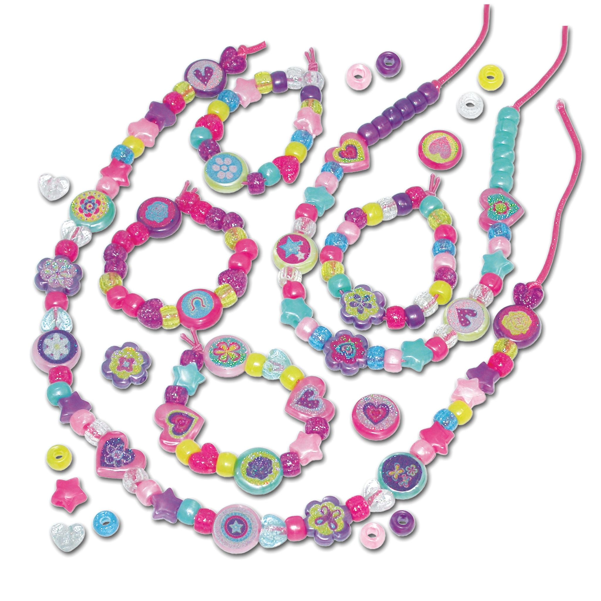 Hot Sale! GALT Sparkling Jewelry Kit with Assorted Beads and Stickers