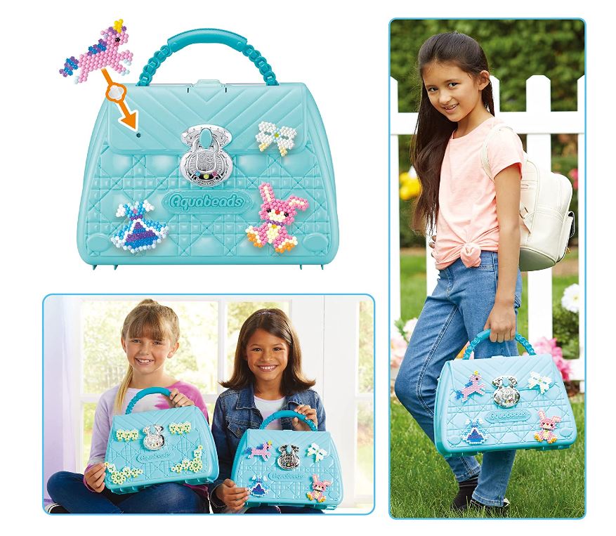 Hot Deal! Aquabeads Deluxe Carry Case Craft Kit for Kids Aged 4+