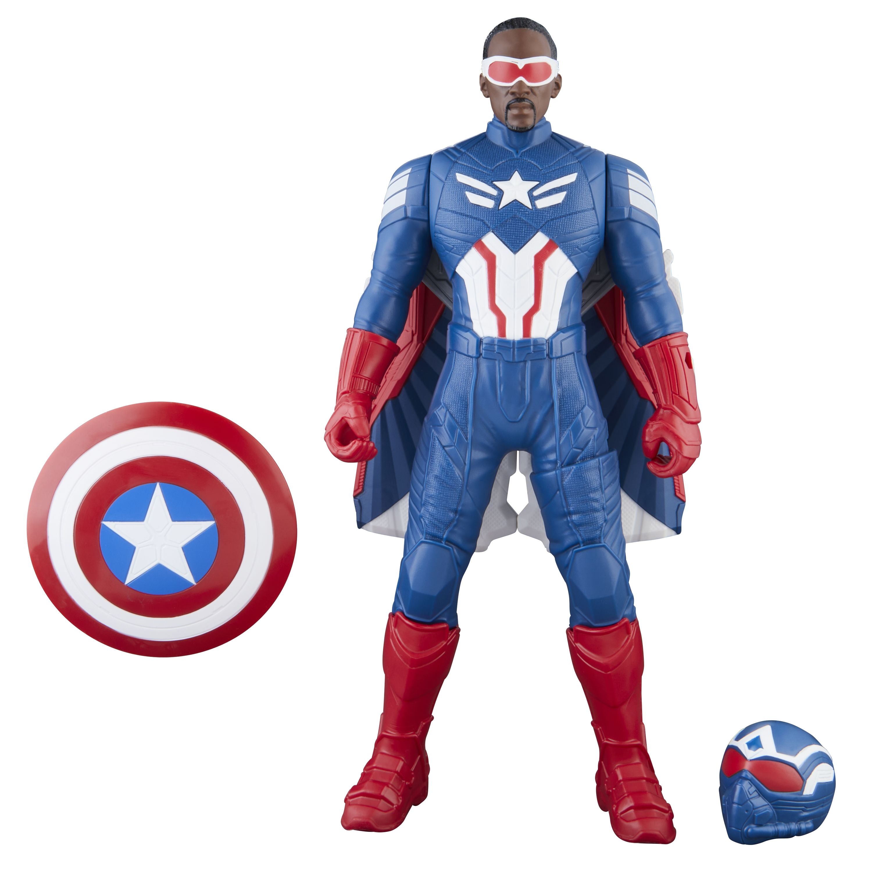 Hot Sale! 9-Inch Marvel Avengers Captain America Flight Mode Action Figure - Brave New World
