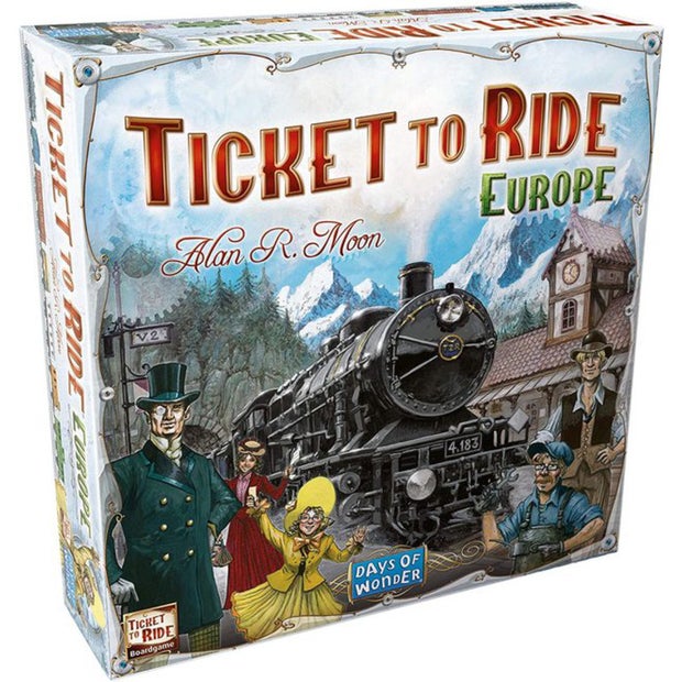 Get Your Ticket to an Exciting Train Adventure: Ticket to Ride Europe Board Game
