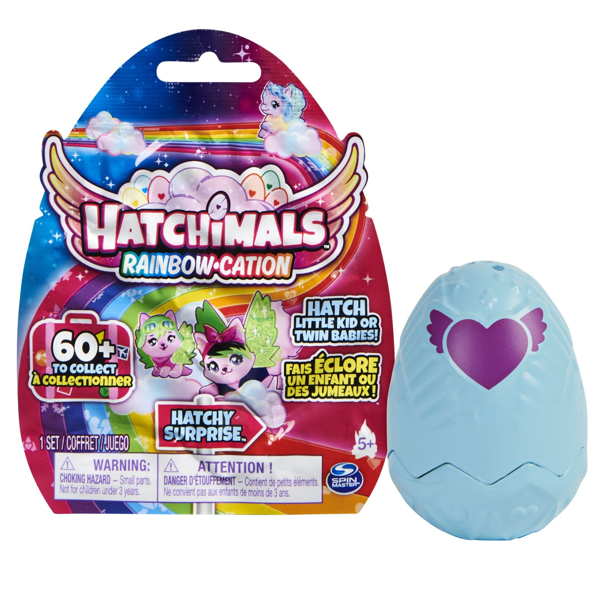 Hatchimals CollEGGtibles Rainbow-Cation Hatchy Surprise Collectible Blind Packs - Great for Kids!