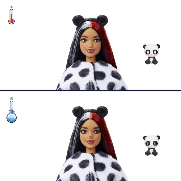 Hot Deal! Barbie Cutie Reveal Panda Doll Set with 10 Surprises