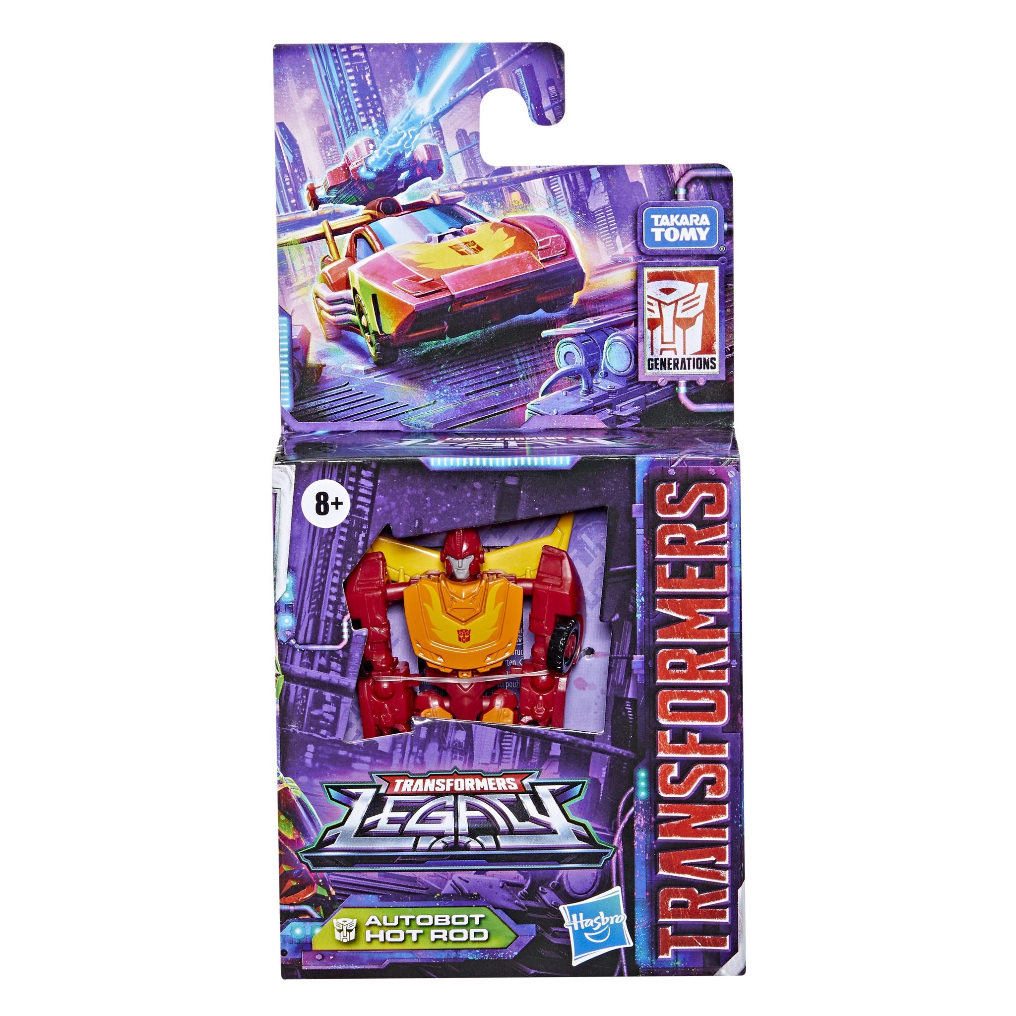 Transformers Generations Legacy Core - Autobot Hot Rod Toy, Limited Offer