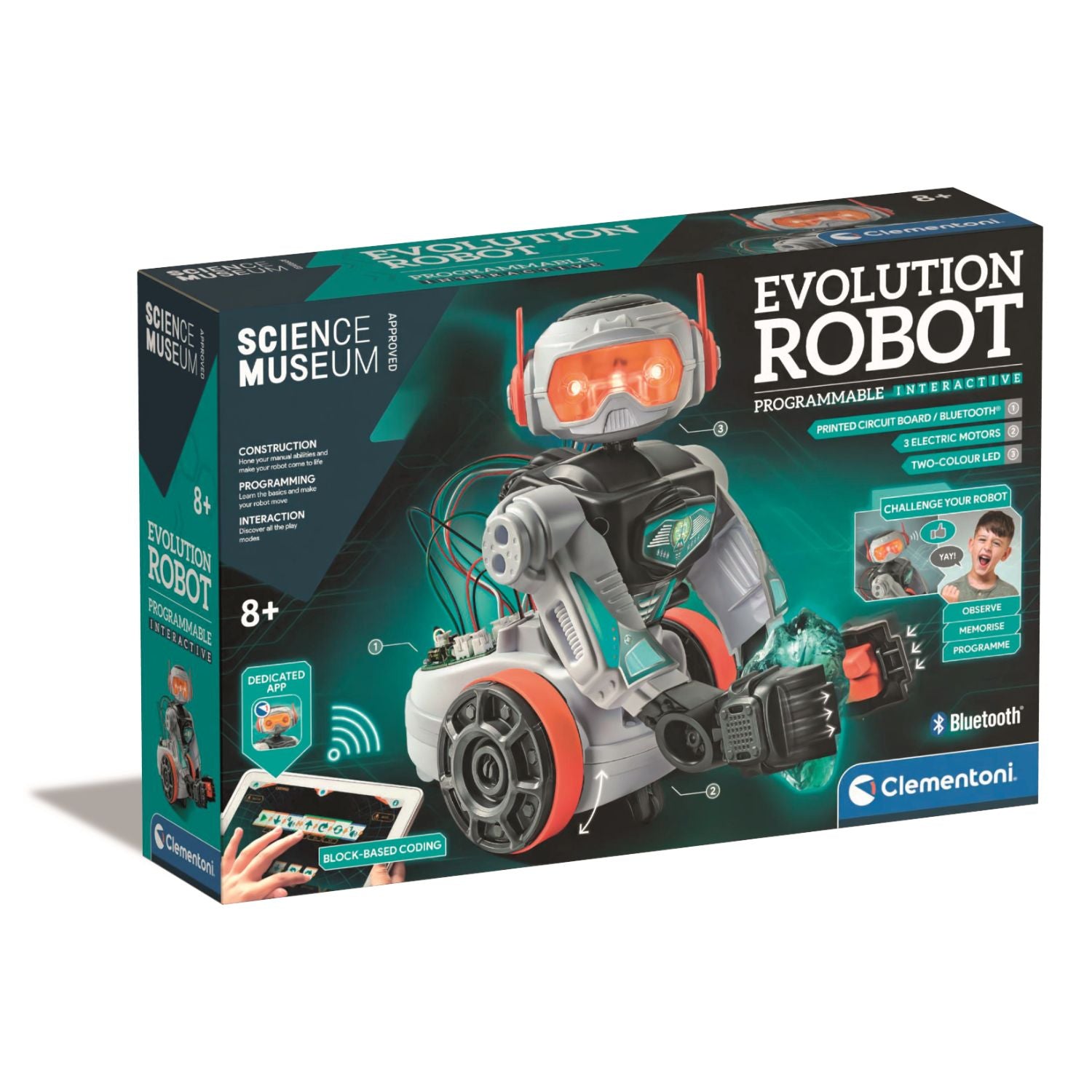 Hot! Clementoni Evolution Robot 2.0 - Build & Program Your Own Robot