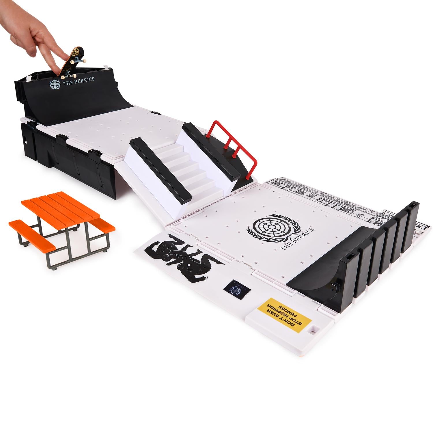 Tech Deck The Berrics Transforming Skate Park Set - Ideal for Collectors and Skate Enthusiasts