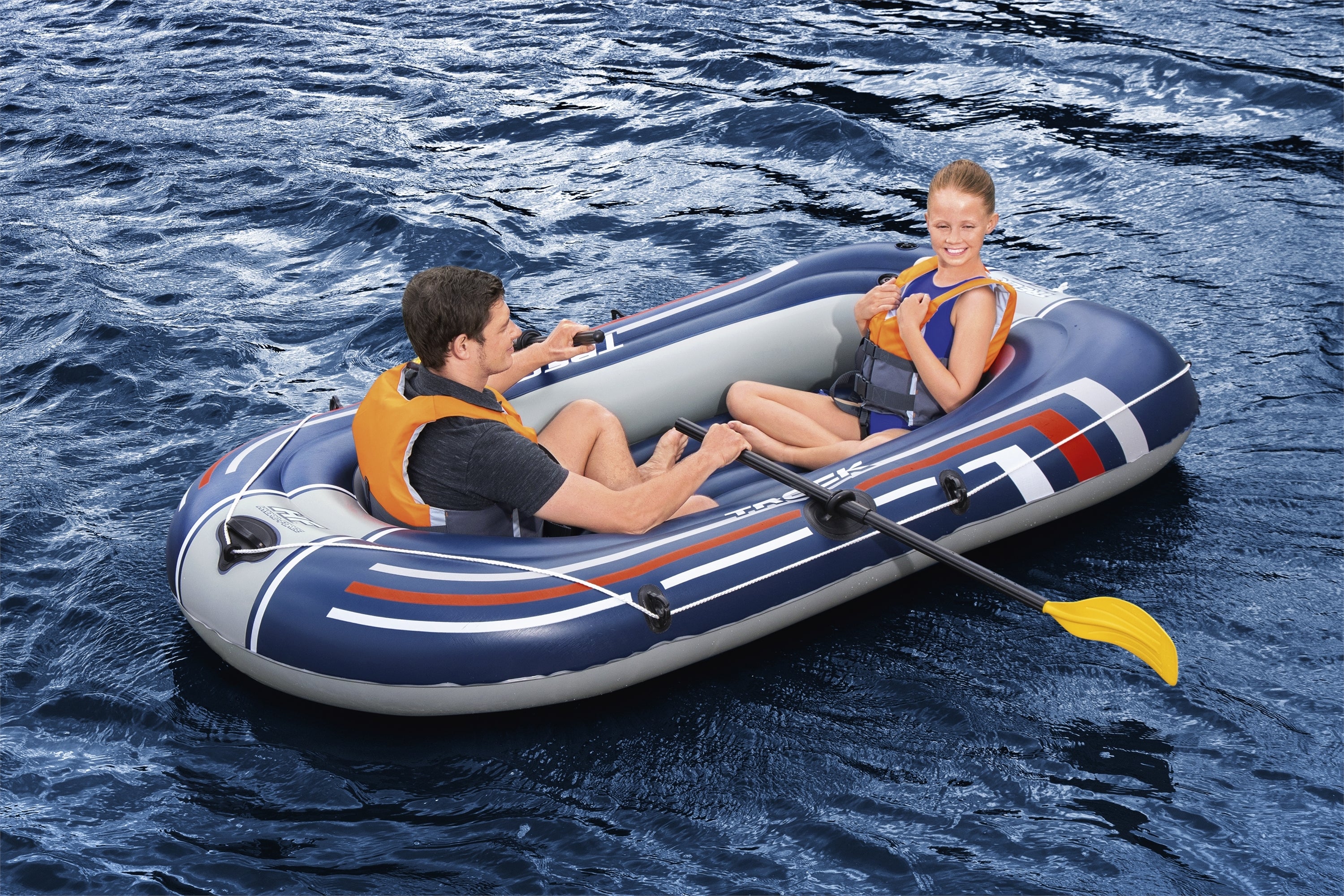 Best Deal! Bestway Hydro-Force Treck X1 Inflatable Boat Set for Outdoor Adventures