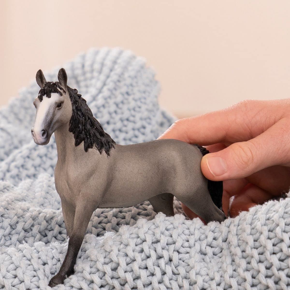 Schleich Realistic Selle Français Mare Horse Toy for Young Horse Fans