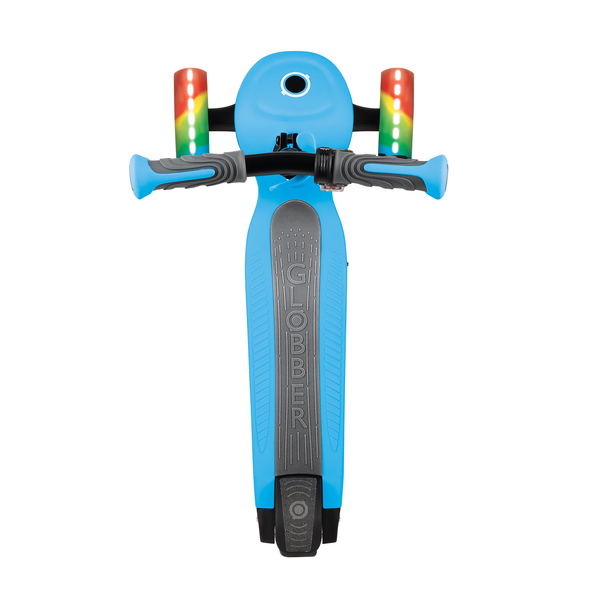Hot Deal! Globber One K E-Motion 4 Plus Sky Blue Electric Scooter for Kids