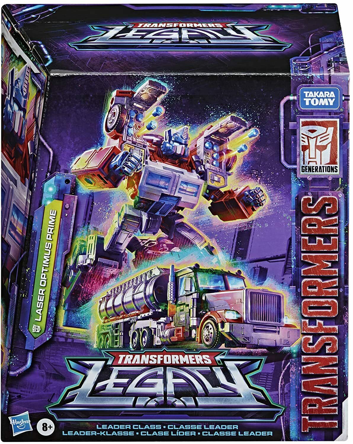 Transformers Legacy Evolution - Laser G2 Leader Optimus Prime Action Figure
