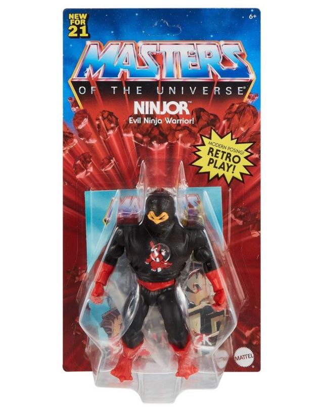 Masters Of The Universe Origins Highly Poseable 5.5-Inch Ninjor Action Figure