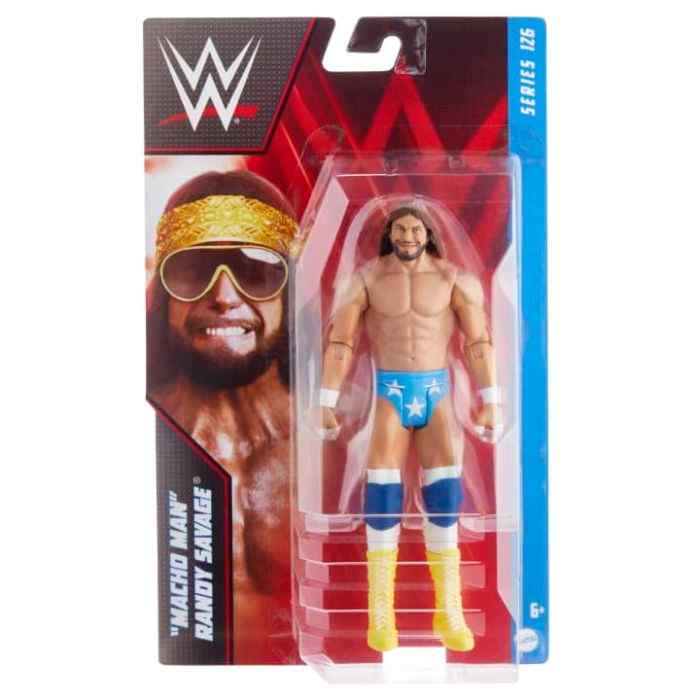 Hot Sale! WWE Basic Series 126 Action Figure - Macho Man Randy Savage