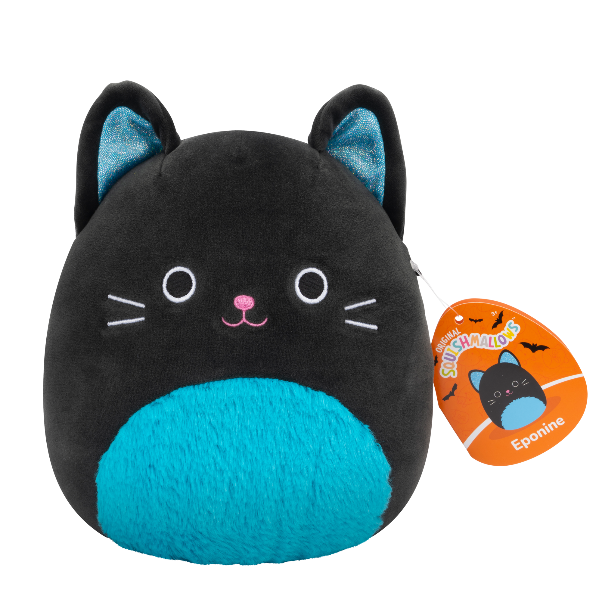 Halloween Special! 7.5-Inch Squishmallows Eponine Black Cat Plush