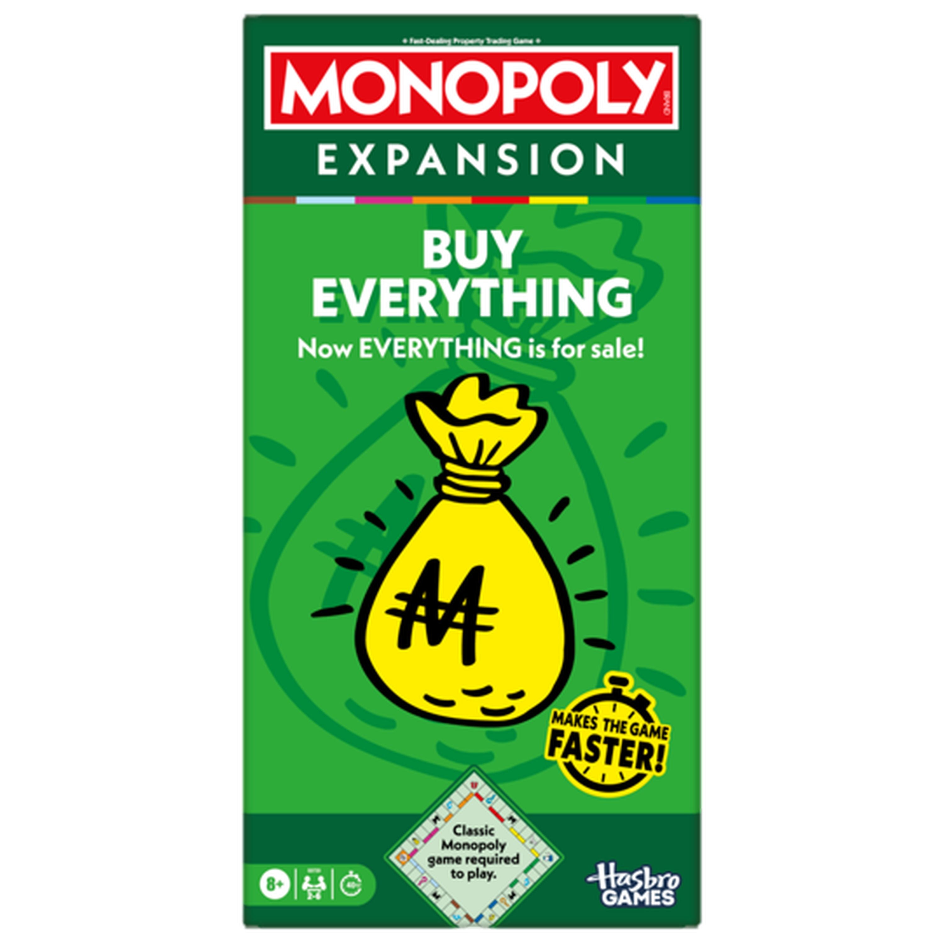 Monopoly Buy Everything: A Fast - Paced Expansion for Classic Game