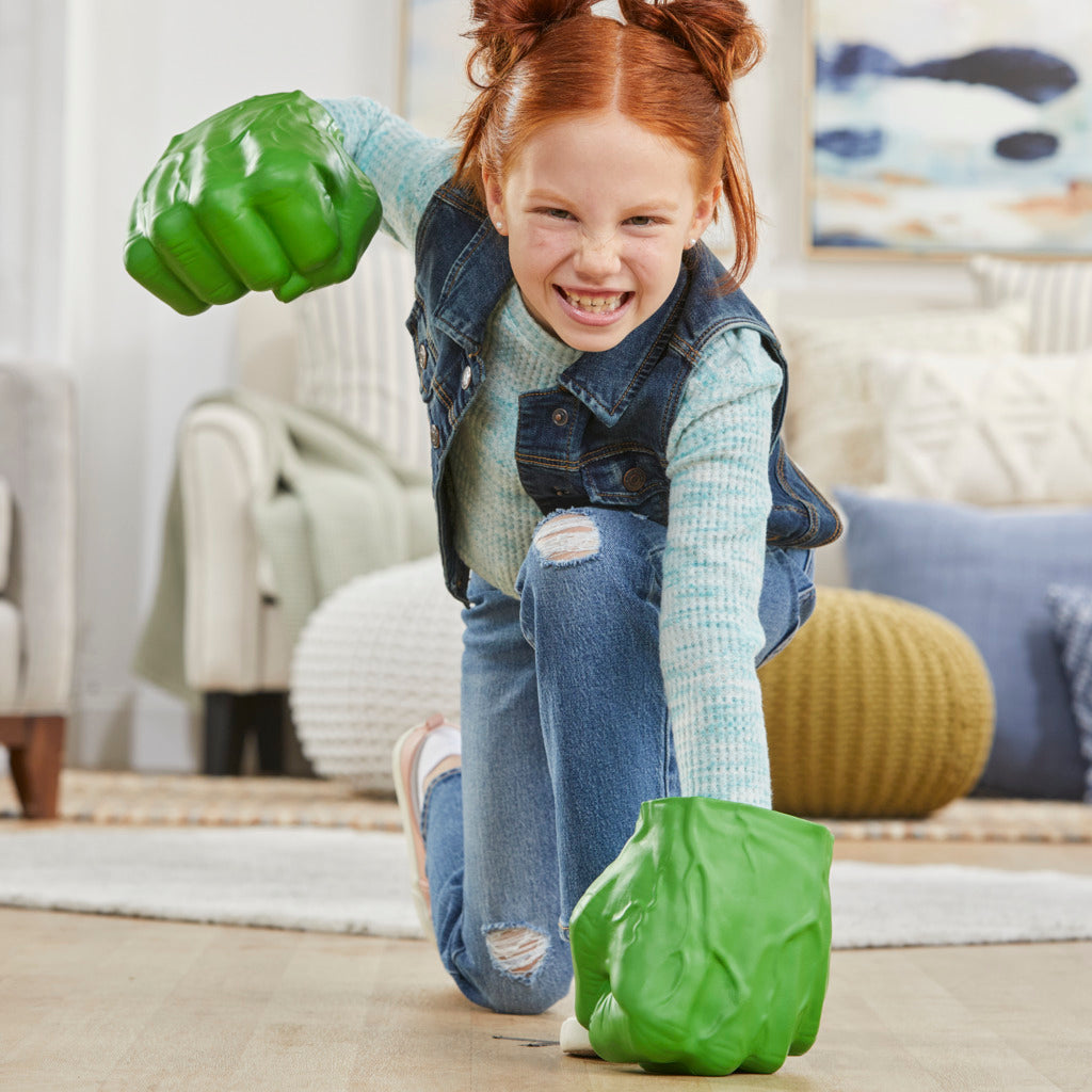 Soft Foam Avengers Hulk Gamma Smash Fists for Kids Aged 5 and Up