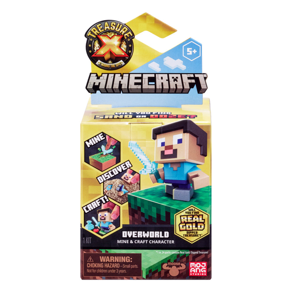 Hot Deal! Treasure X S1 Minecraft Mine & Craft Overworld Single Pack for Adventure Fans