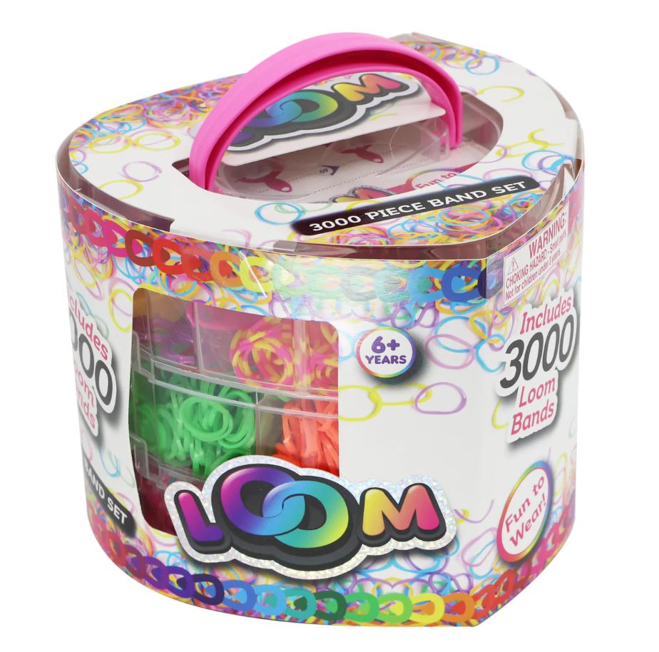 Hot! 3000 - Piece Loom Heart - Shaped Set