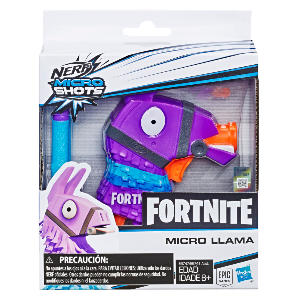 Hot! Nerf Fortnite Micro Llama Microshots Blaster