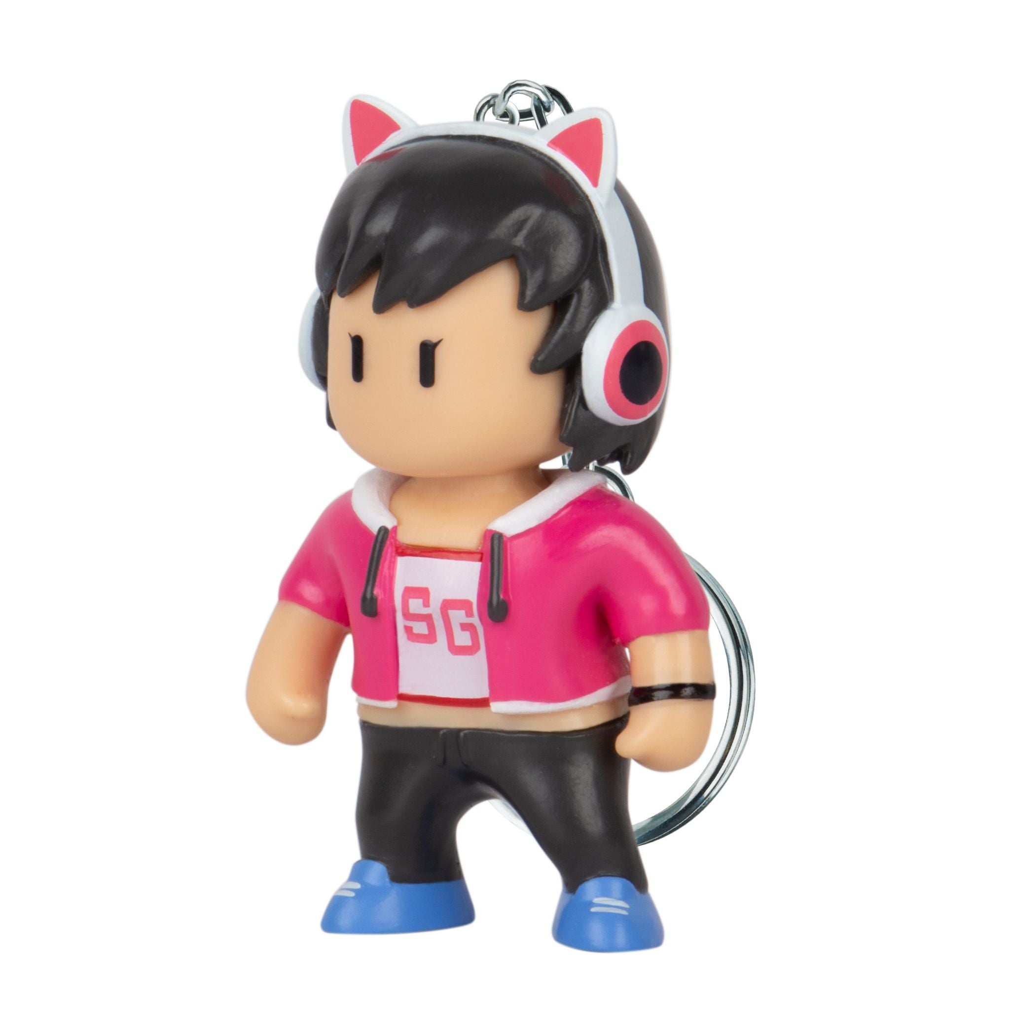 Assorted Styles of Stumble Guys Character Keychains for Party Fans