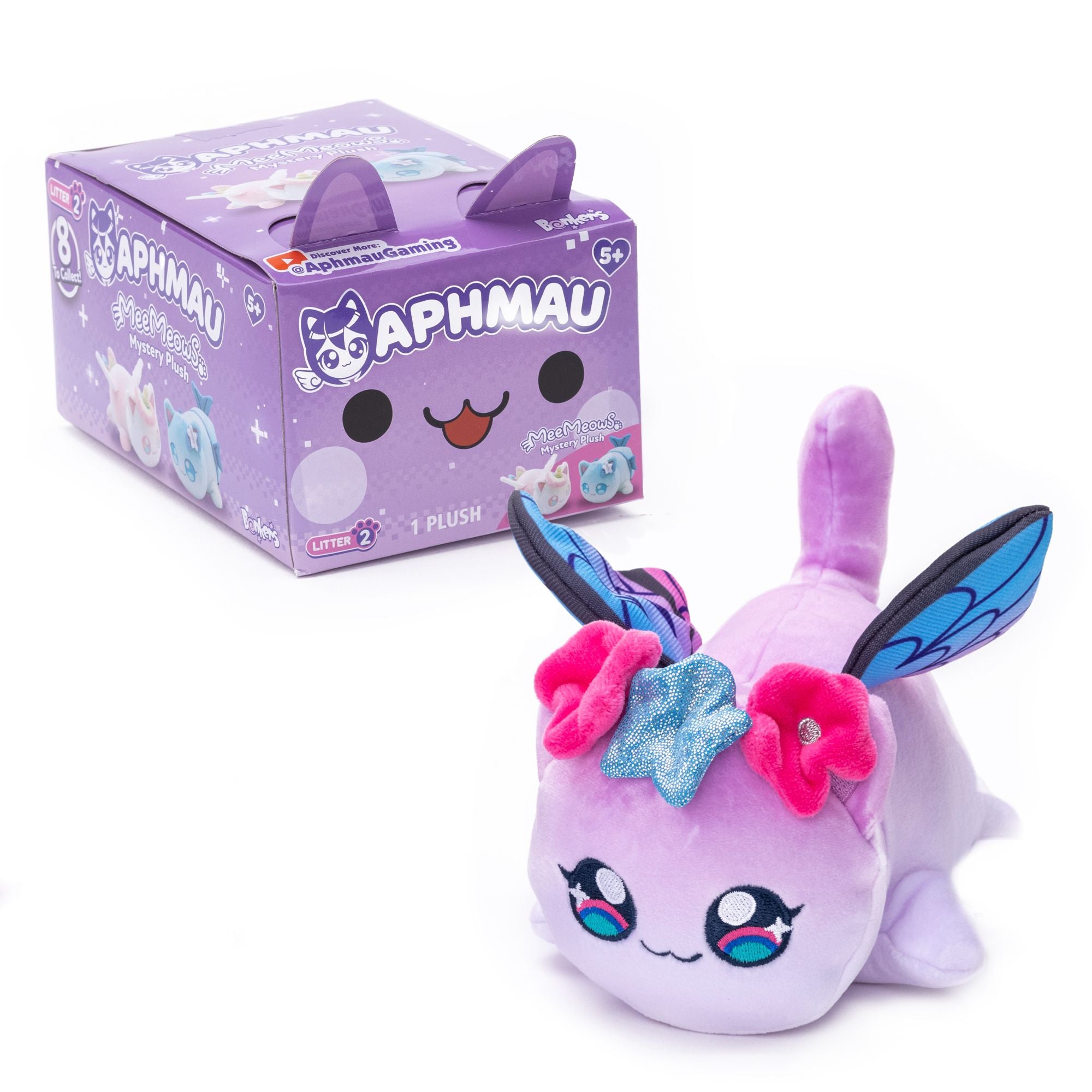 Aphmau 6-Inch S2 Mystery MeeMeows Plush for Cat Lovers