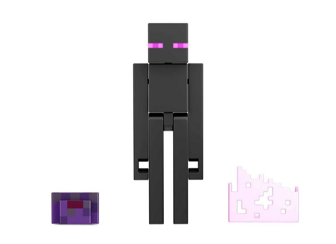 Hot Sale! 3.25 - inch Scale Minecraft Build - A - Portal Enderman Action Figure