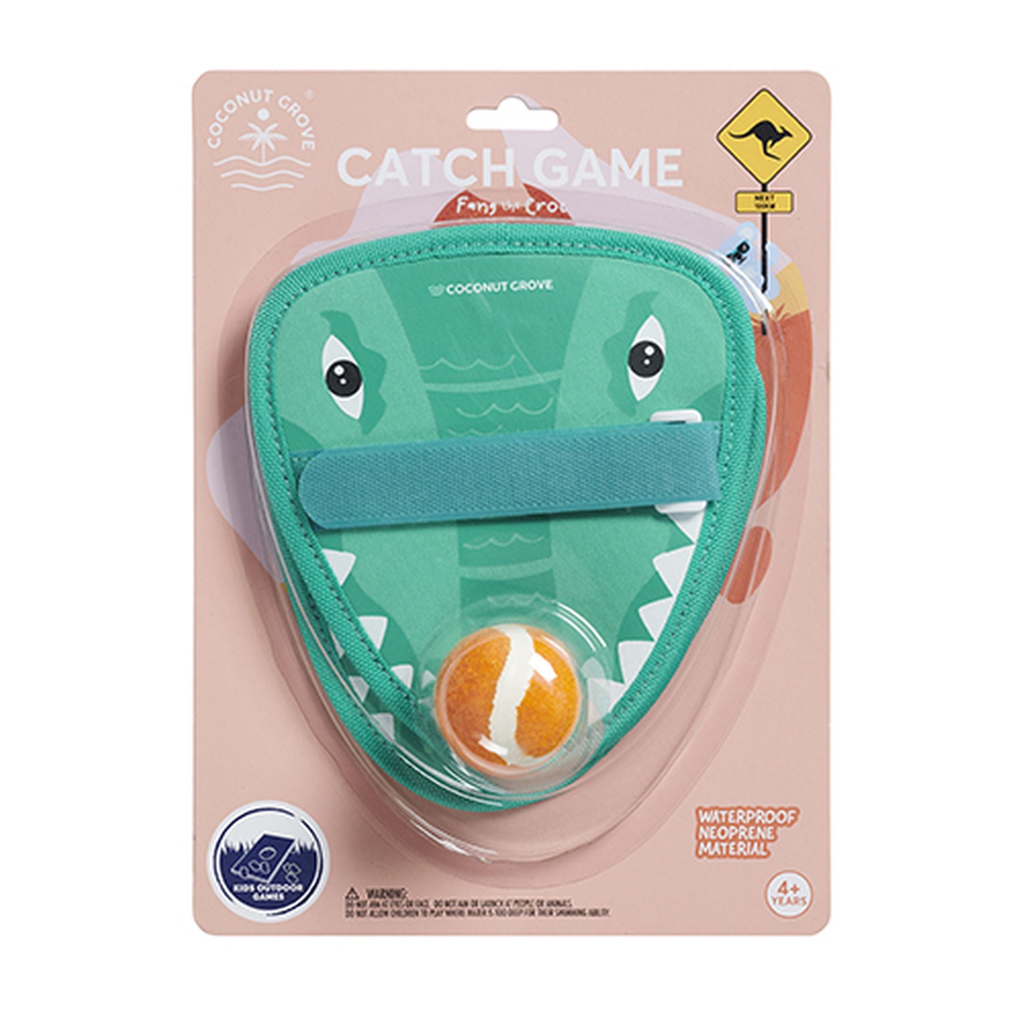 Hot Deal! Coconut Grove Fang The Croc Catch Game for Summer Aussie Pool, Beach & Backyard Fun