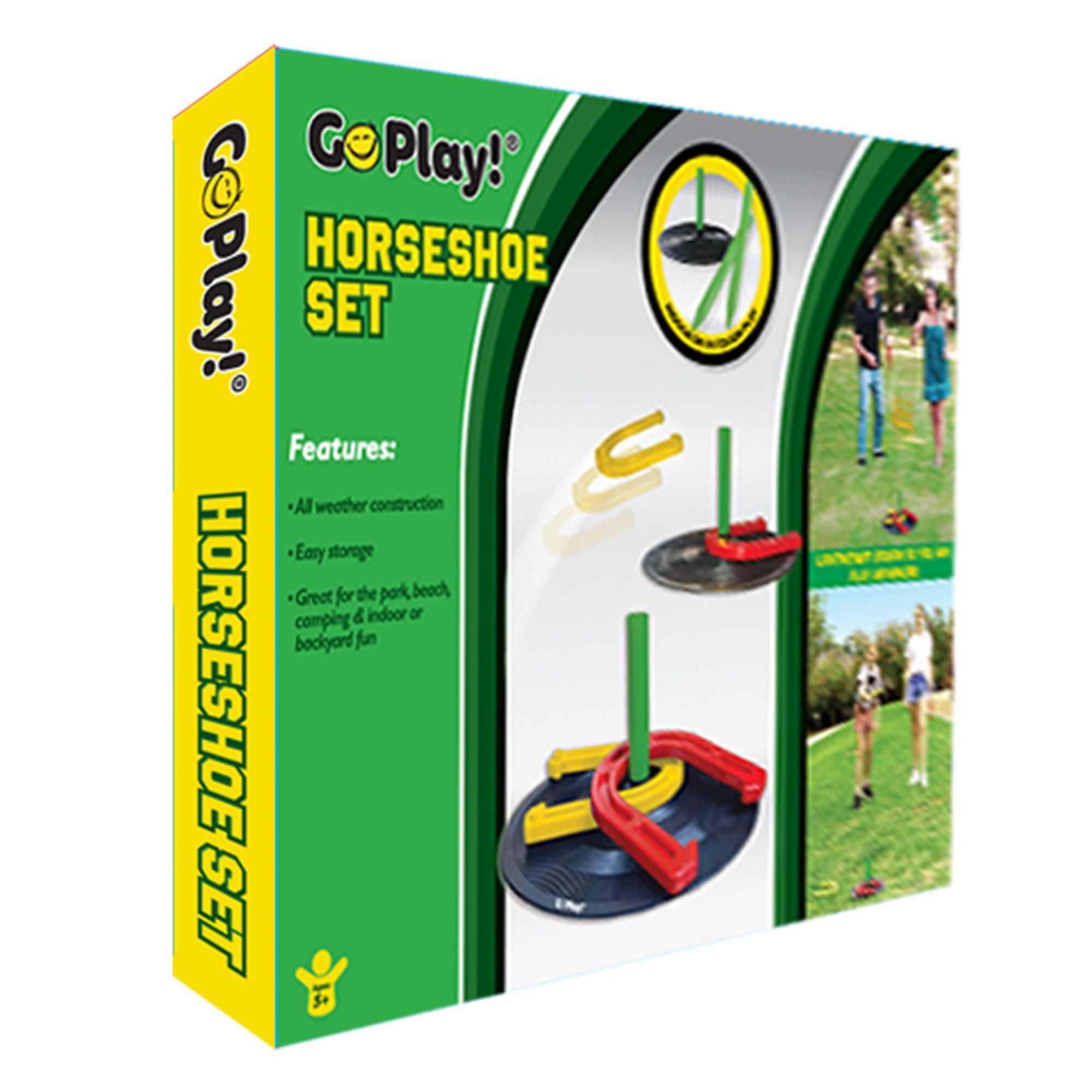 Hot Sale! Family-Friendly Go Play Horseshoe Game Set for Indoor & Outdoor Fun