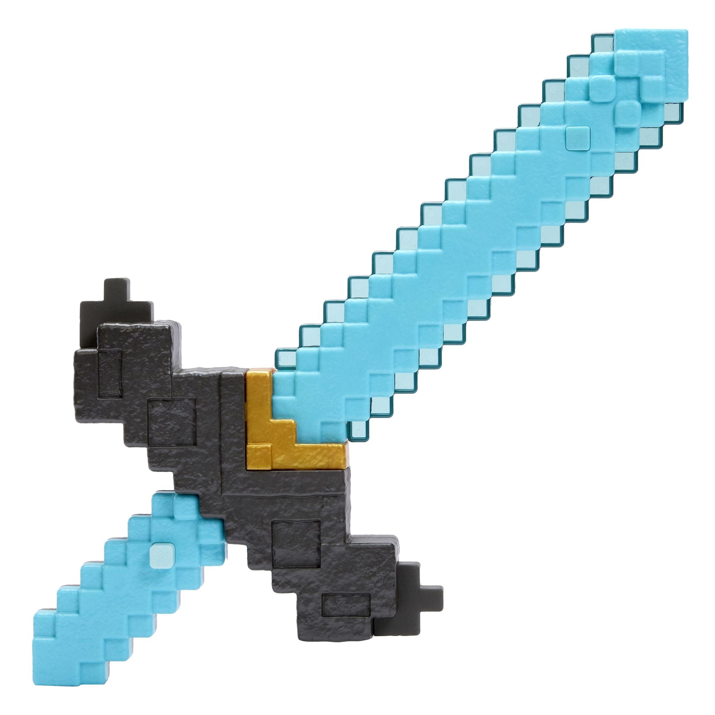 Hot Deal! A Minecraft Movie Inspired Click and Switch Sword - Pickaxe Toy for All Ages