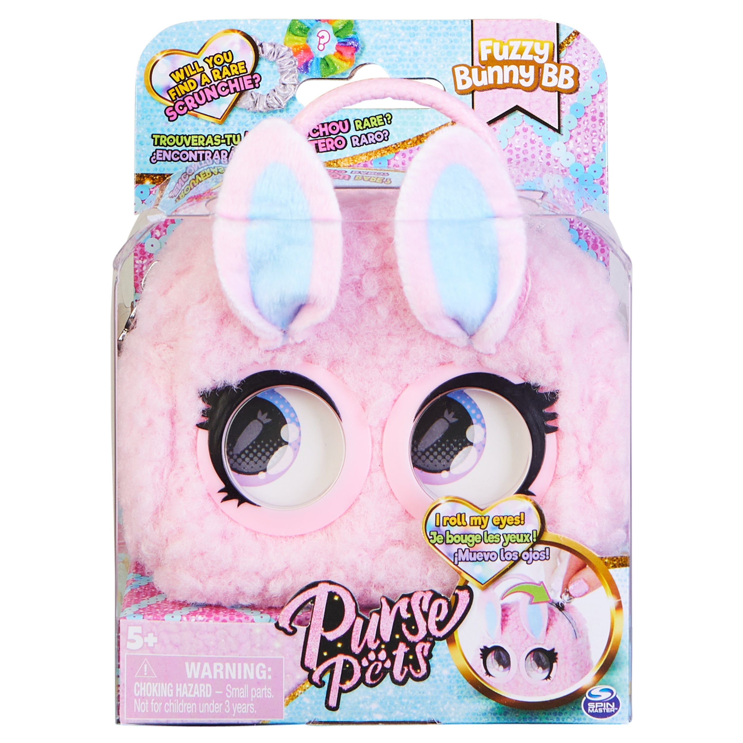 Hot! Micro Fuzzy Bunny BB Purse Pets