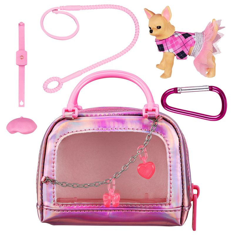 Real Littles S5 Single Pack Cutie Carries with Assorted Adorable Puppy Styles