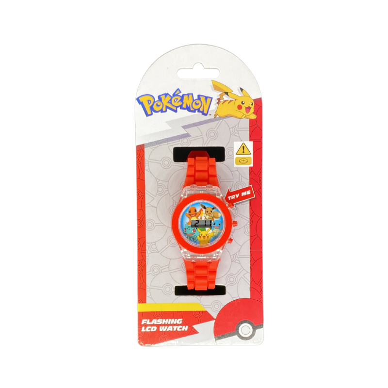 Hot! Pokémon Digital Light-Up Watch