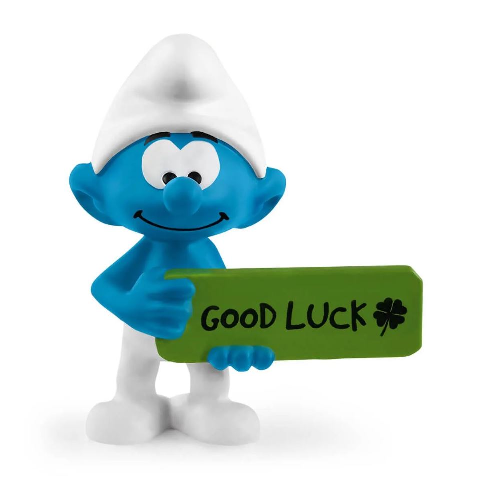 Schleich Lucky Smurf Figurine - Great for Kids
