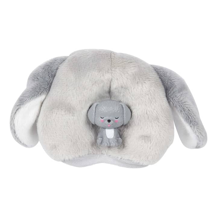 Grey Puppy Themed Barbie Cutie Reveal Doll with 10 Surprises