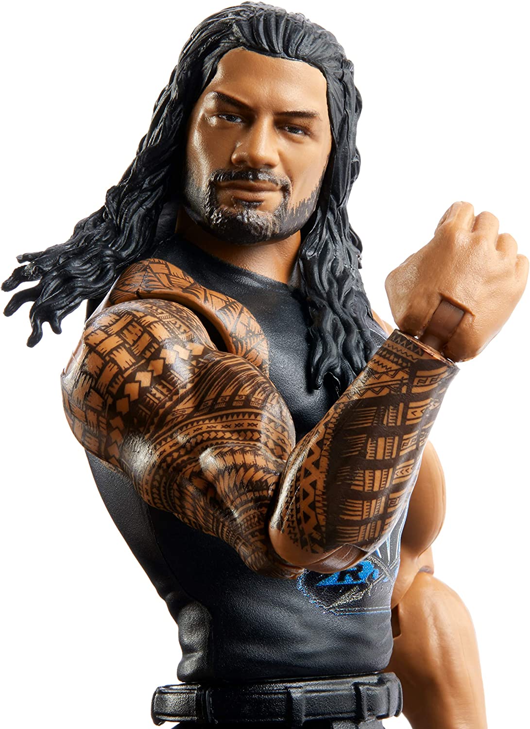Series 108 WWE Basic Action Figure - Authentic Roman Reigns, Approx 6-Inch