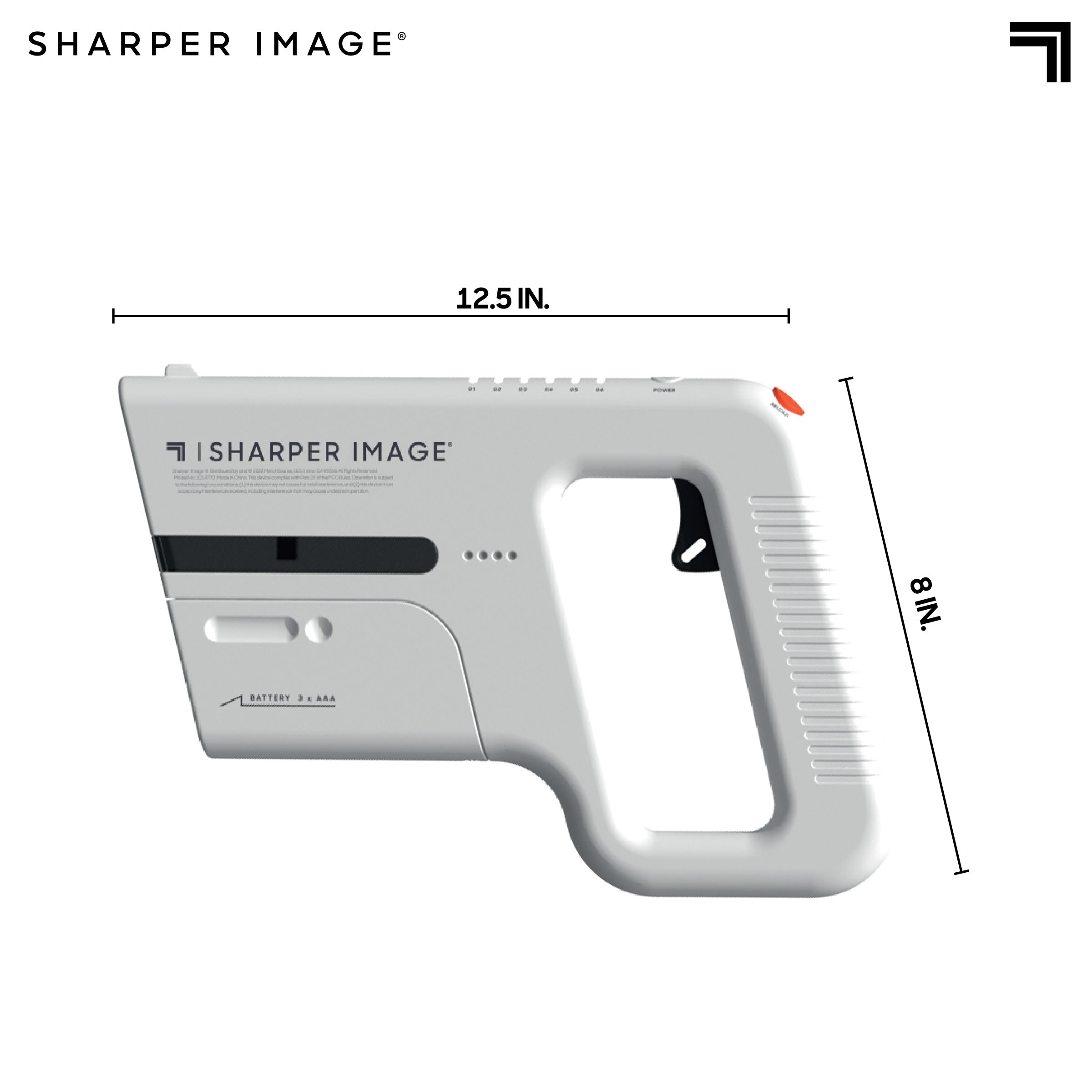 Sharper Image Laser Tag Handtank Blast Pack for Intense Team Battles