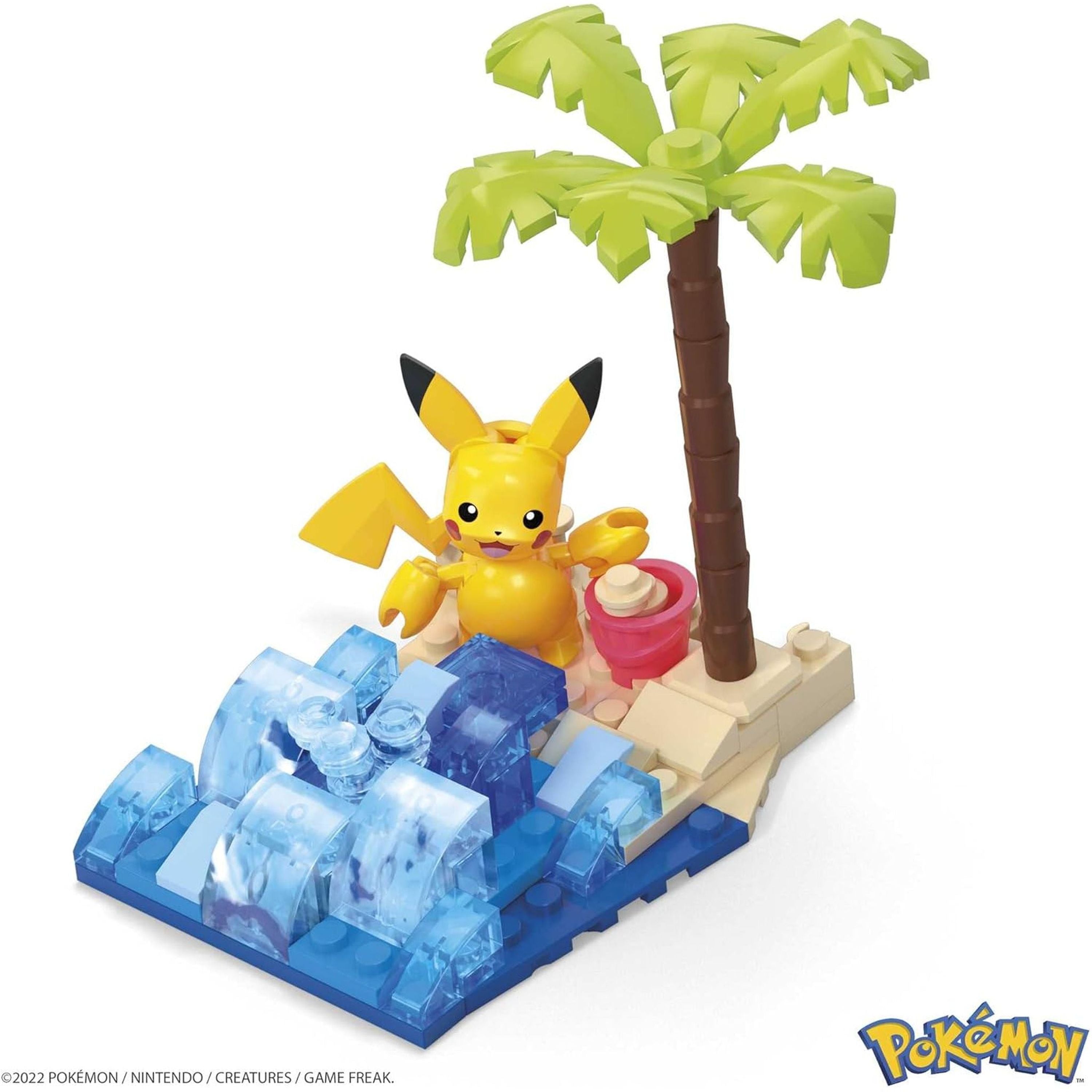 Hot Deal! MEGA Construx Pokémon Building Set - Pikachu's Beach Splash Adventure