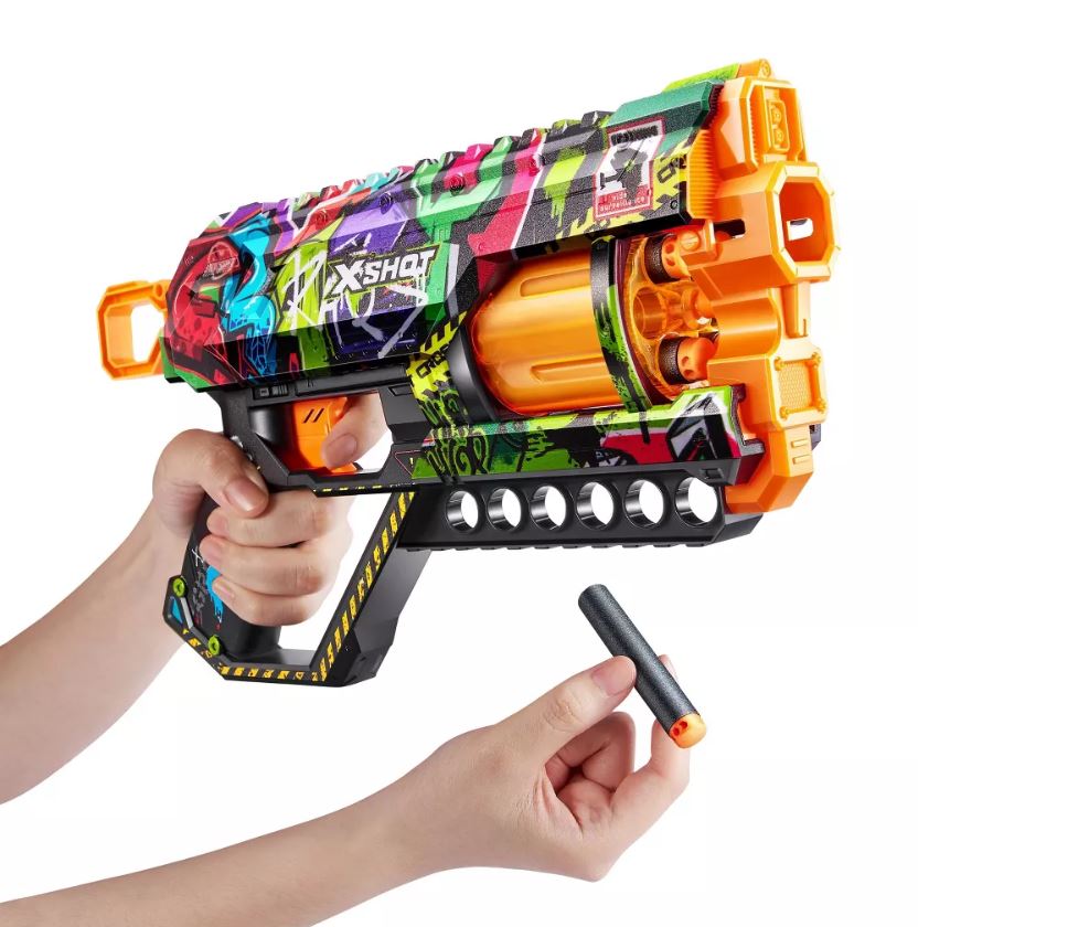 Hot Deal: ZURU X Shot Skins Griefer Graffiti Blaster