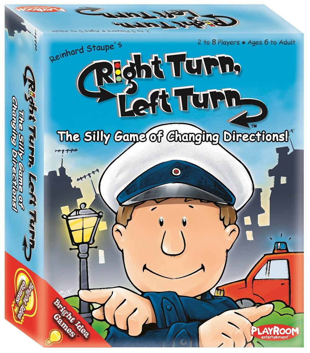 Exciting Right Turn Left Turn Traffic Direction Board Game for 2 - 8 Players